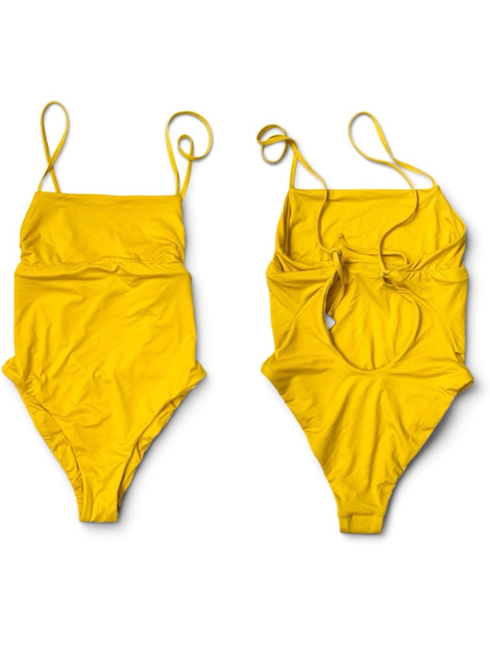 Patagonia Shine Yellow One-Piece Swimsuit, Travel, Vacation